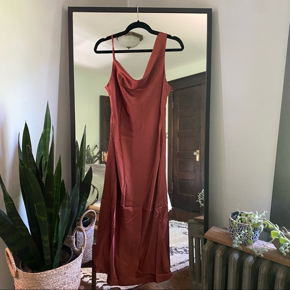 BRAND NEW WITH TAGS Petal and Pup Rust Lyam Dress, 6